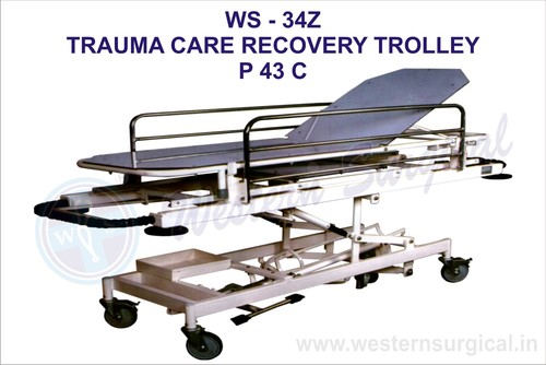 Stainsteel Trauma Care Recovery Trolley