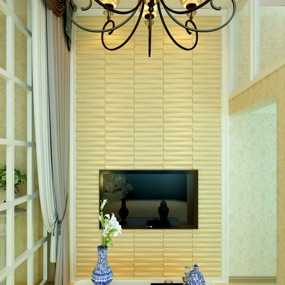 3d Leather Wall Panel Application: Residential Building