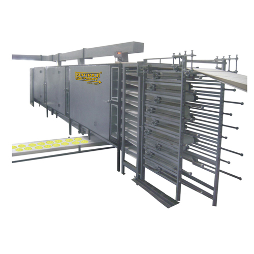 Automatic Papad Machine - Stainless Steel, 3000 Capacity, 440 Volt | Multi-Tier Conveyor System, Eco-Friendly, Zone Wise Temperature Control