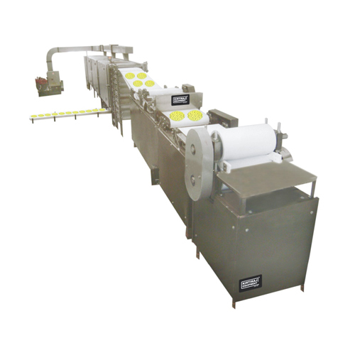 Madras Papadam Machine - 40 Kg/hr Capacity, Stainless Steel, Eco-Friendly Automatic Snacks Extruder