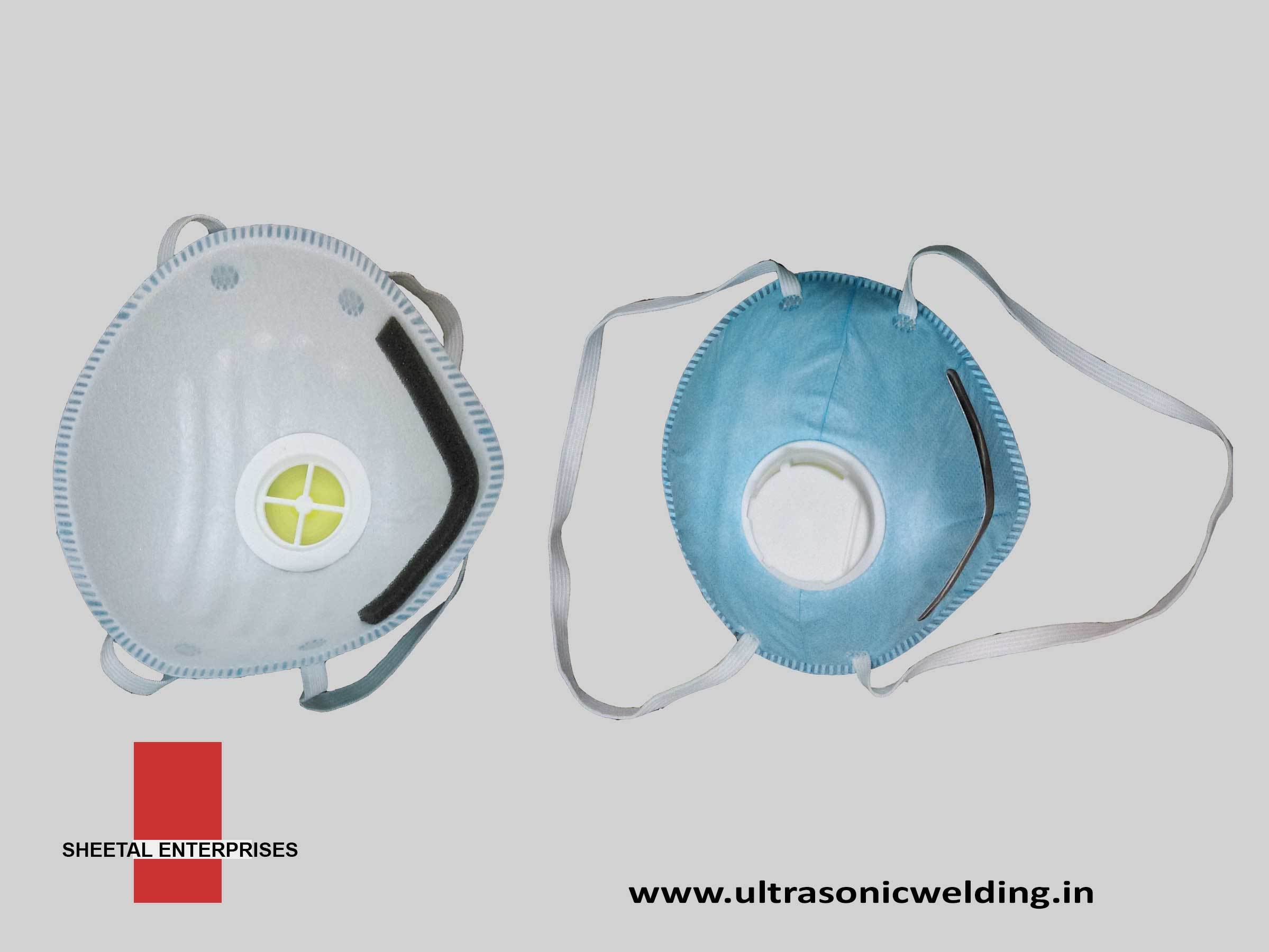 White Cup Mask Nose Clip Assembling Machine