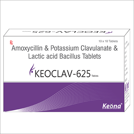Antibiotics Tablets - C16H19N3O5S Molecular Formula, 98% Purity | Store in a Dry Place