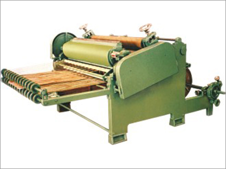 Green Simplex Rotary Sheet Cutting Machine
