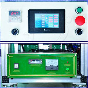 White Ultrasonic Trademark Foulding Cutting Machine