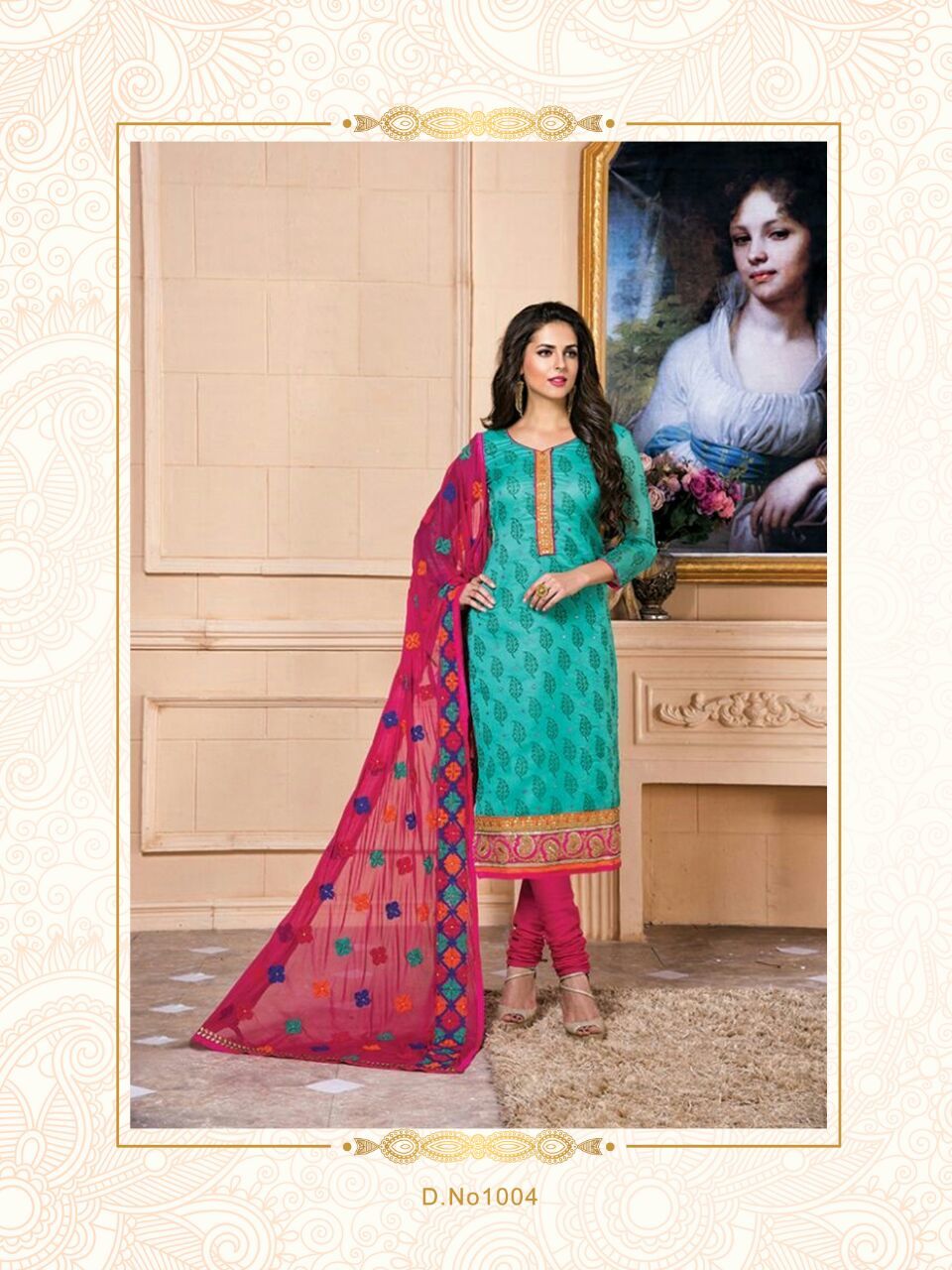 Chanderi Salwar Suit