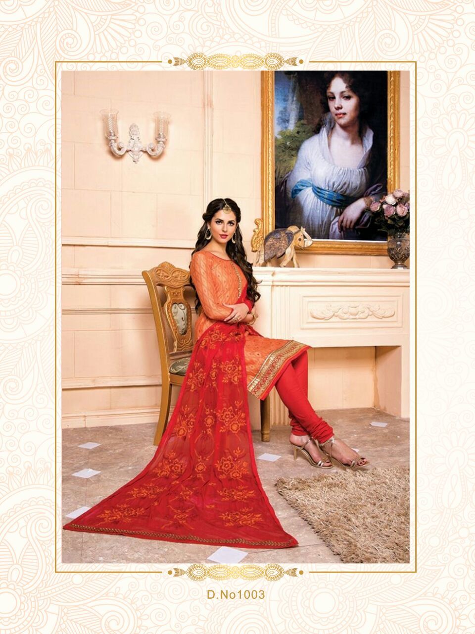 Chanderi Salwar Suit