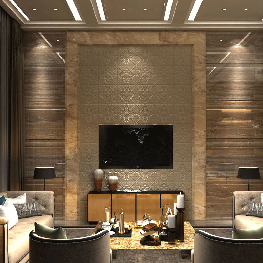 3d Pvc Leather Panels Application: Hotels - Lobby