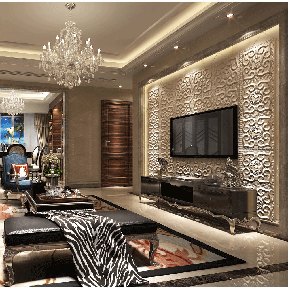 Total 17 Colors Eco Friendly 3d Wall Panels