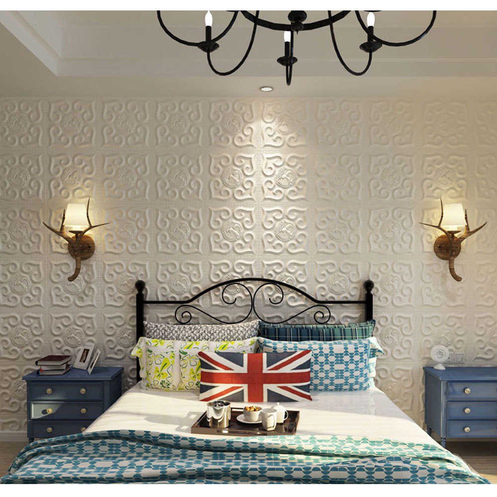 Total 17 Colors Eco Friendly 3d Wall Panels