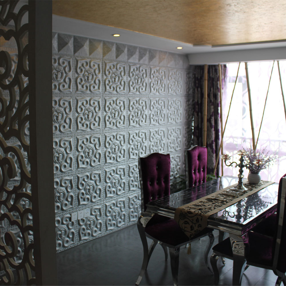 Total 17 Colors Eco Friendly 3d Wall Panels