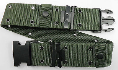 Military Army Belt - Pp & Nylon, 47 Inch Length & 57 Mm Width | Available In Black, Olive Green & Khaki, Used By Military Personnel