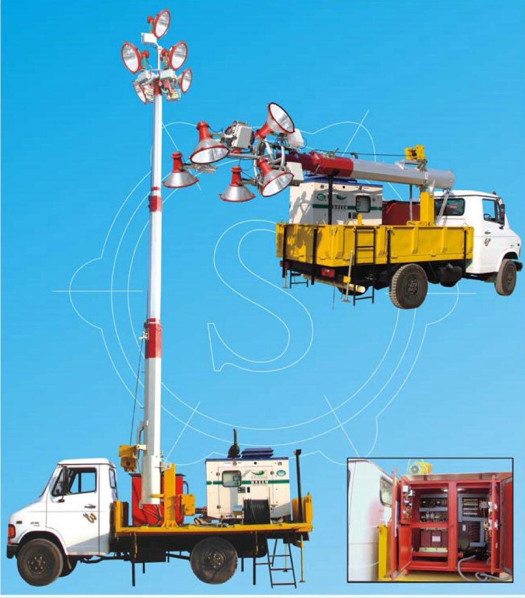 Truck Mounted Telescopic Tilting Type Tower