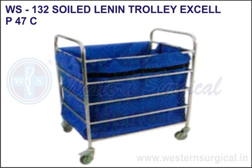 Soiled Lenin Trolley Excell - Color: Silver Blue