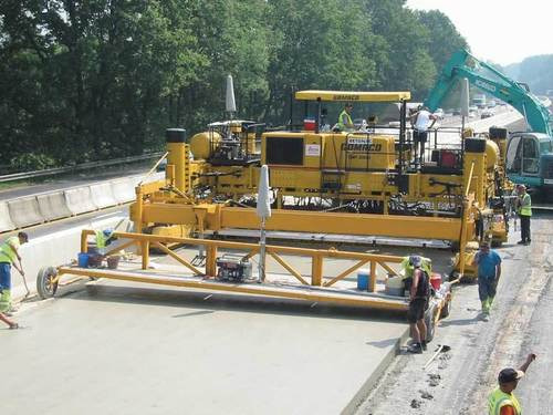 Slip Form Paver Sp500 - Automatic Grade: Manual