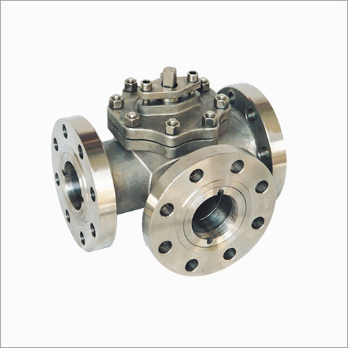 Three Way Titanium Ball Valve Port Size: Standard