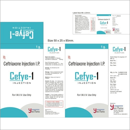 सेफ्ट्रैक्सोन 1 ग्राम