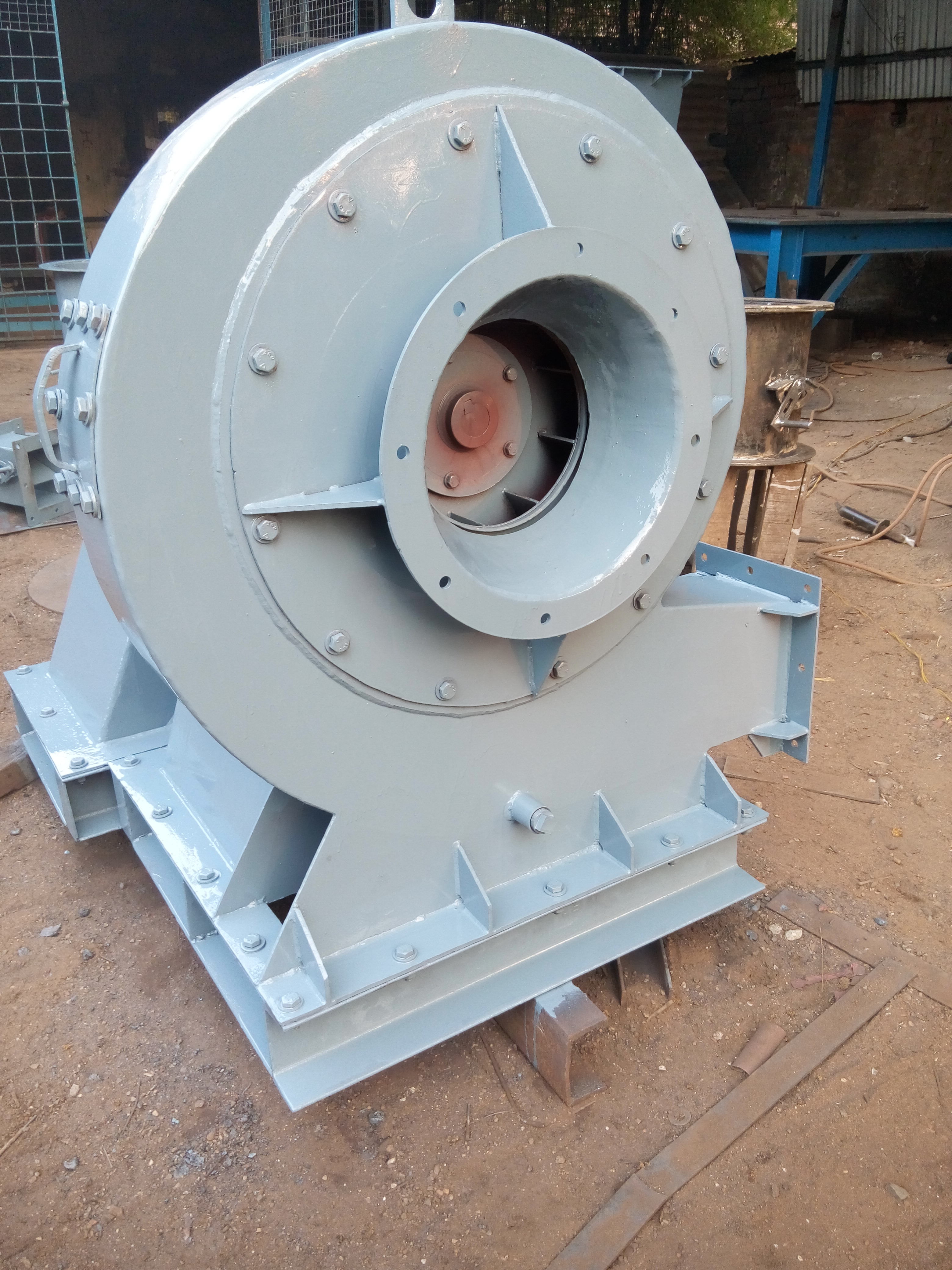 Forced Draft Fans - Metal, 12 Blades, Floor Installation | Robust Build, Longer Life, Excellent Strength, Energy Saving