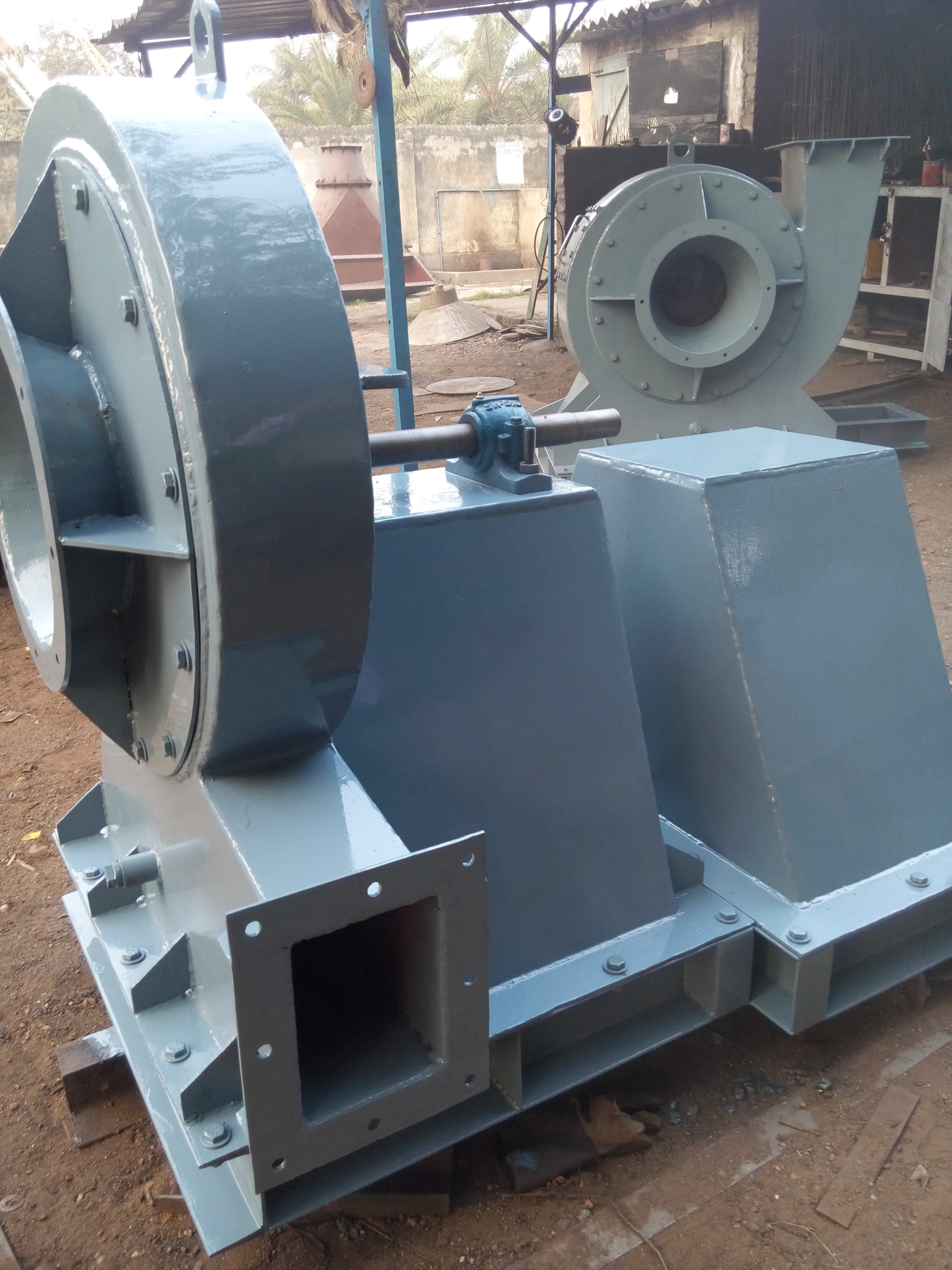 Forced Draft Fans - Metal, 12 Blades, Floor Installation | Robust Build, Longer Life, Excellent Strength, Energy Saving