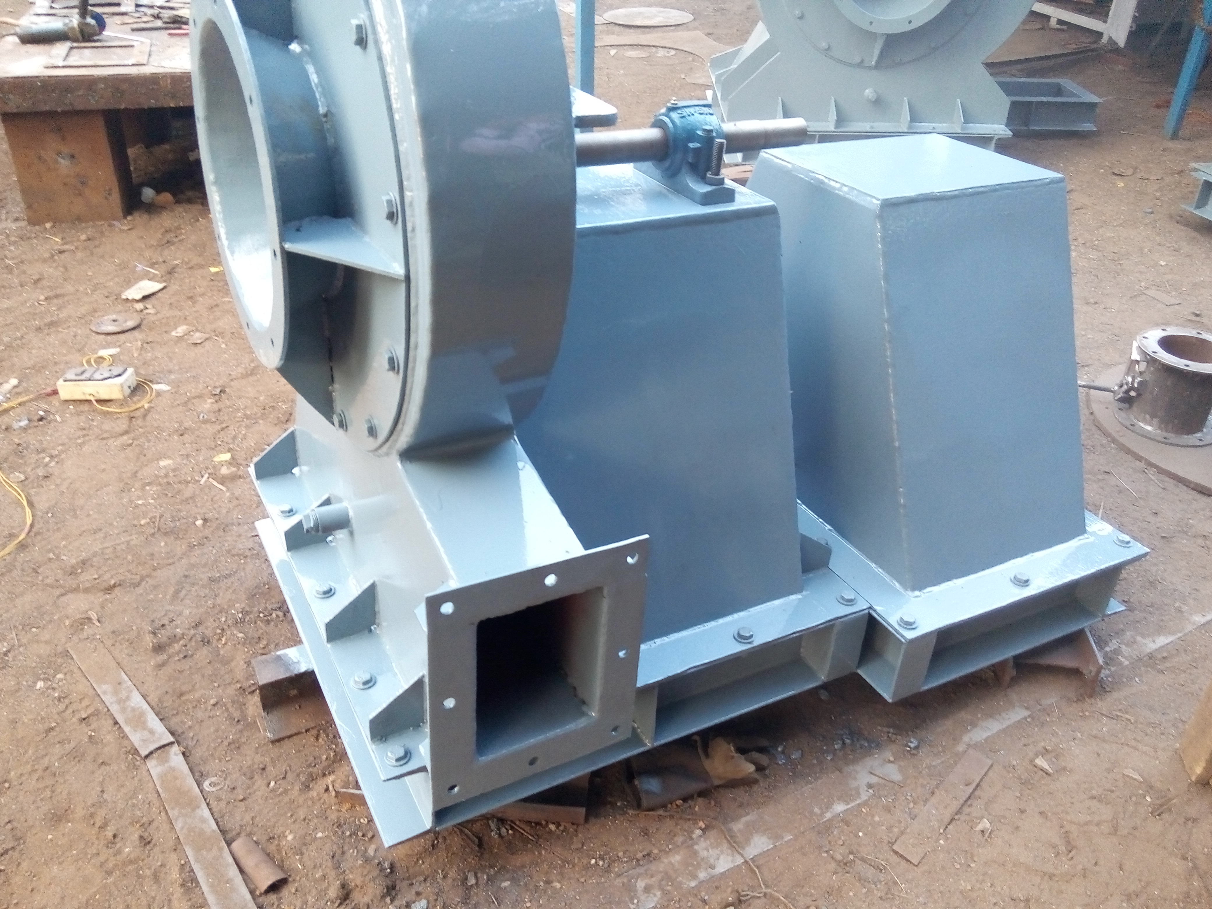 Forced Draft Fans - Metal, 12 Blades, Floor Installation | Robust Build, Longer Life, Excellent Strength, Energy Saving