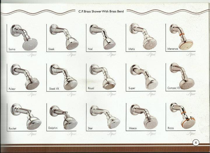 Brass Pipco Shower Range