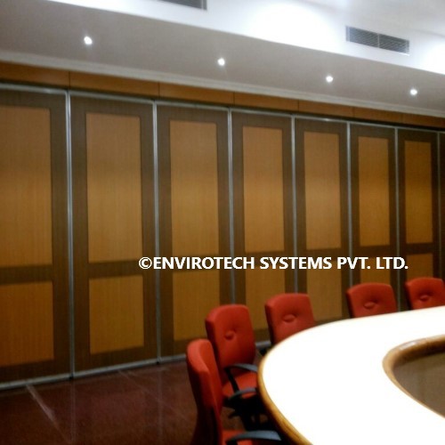 Acoustic Sliding Folding Partition - MDF, Fabric with PVC Seals, 85 & 100mm Thickness | Enhanced Noise Control, Rapid Installation, Ideal for Educational and Commercial Spaces