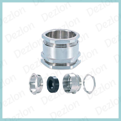 सिल्वर ब्रास पीजी केबल ग्लैंड्स