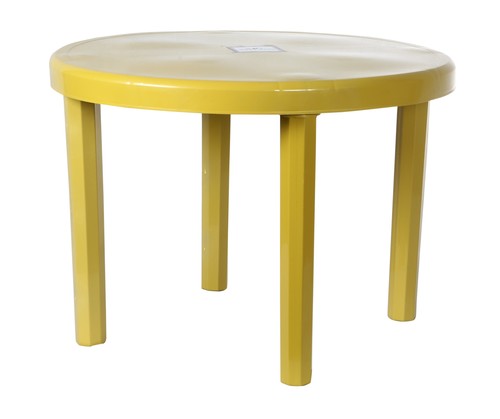Various Color Plastic Round Table