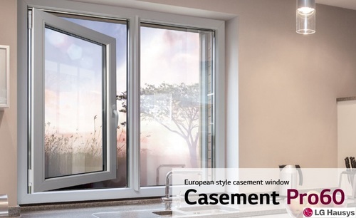 uPVC कैसमेंट खिड़की