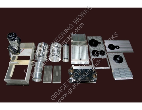IMA PG 230XT Blister Change Parts - Aluminum HE30 & WPS D2, Silver Finish, CNC Machined with Precision Fitting