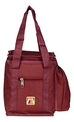 Tiffin Bags - Matte Material, All Size Options , Customized Design With Handles And Zip Closure In Diverse Colors