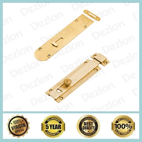 Brass Latchs - Brass Material, Available in Various Sizes, Golden Color | 5-Year Warranty, Ideal for Cabinet Door & Window Fittings