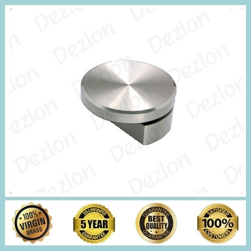 Brass Mirror Bracket - CZ121 Pb3 or CZ124, Suitable for 6-12mm Glass Thickness, Available in S.S, Chrome, Antique Brass, Satin Lacquer, 5-Year Warranty