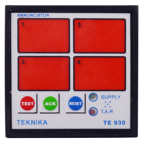 Alarm Annunciator 4 Window Te 930 - Size: 96*96Mm