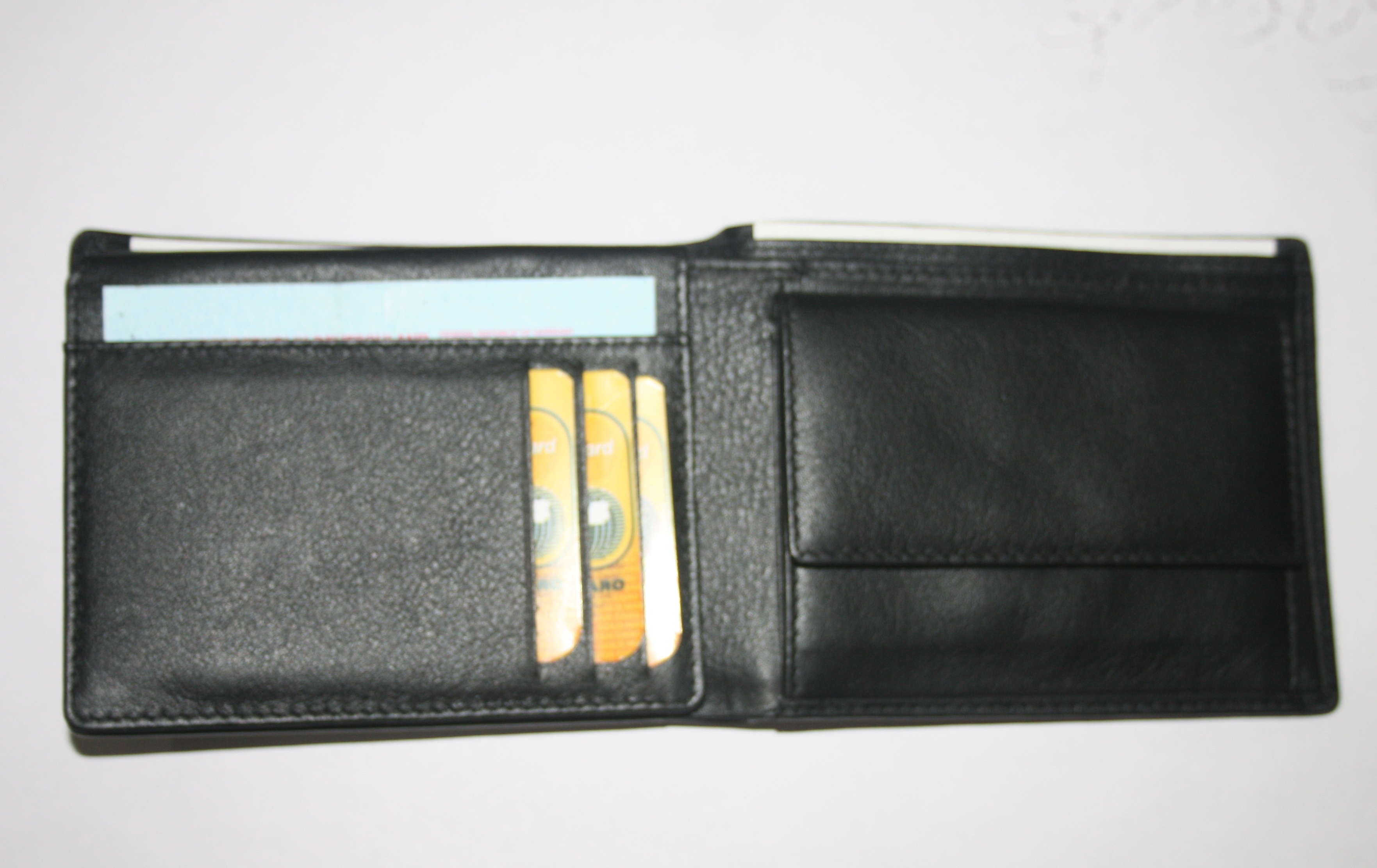 Black Leather Wallets