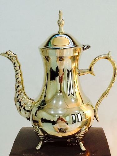 पीतल की अरबी चायपॉट