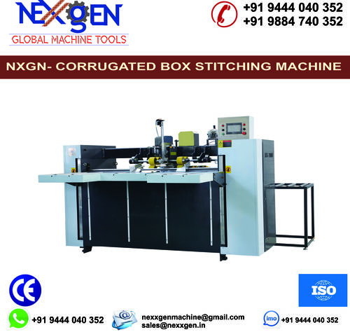 कुरगेटेड बॉक्स स्टिचिंग मशीन