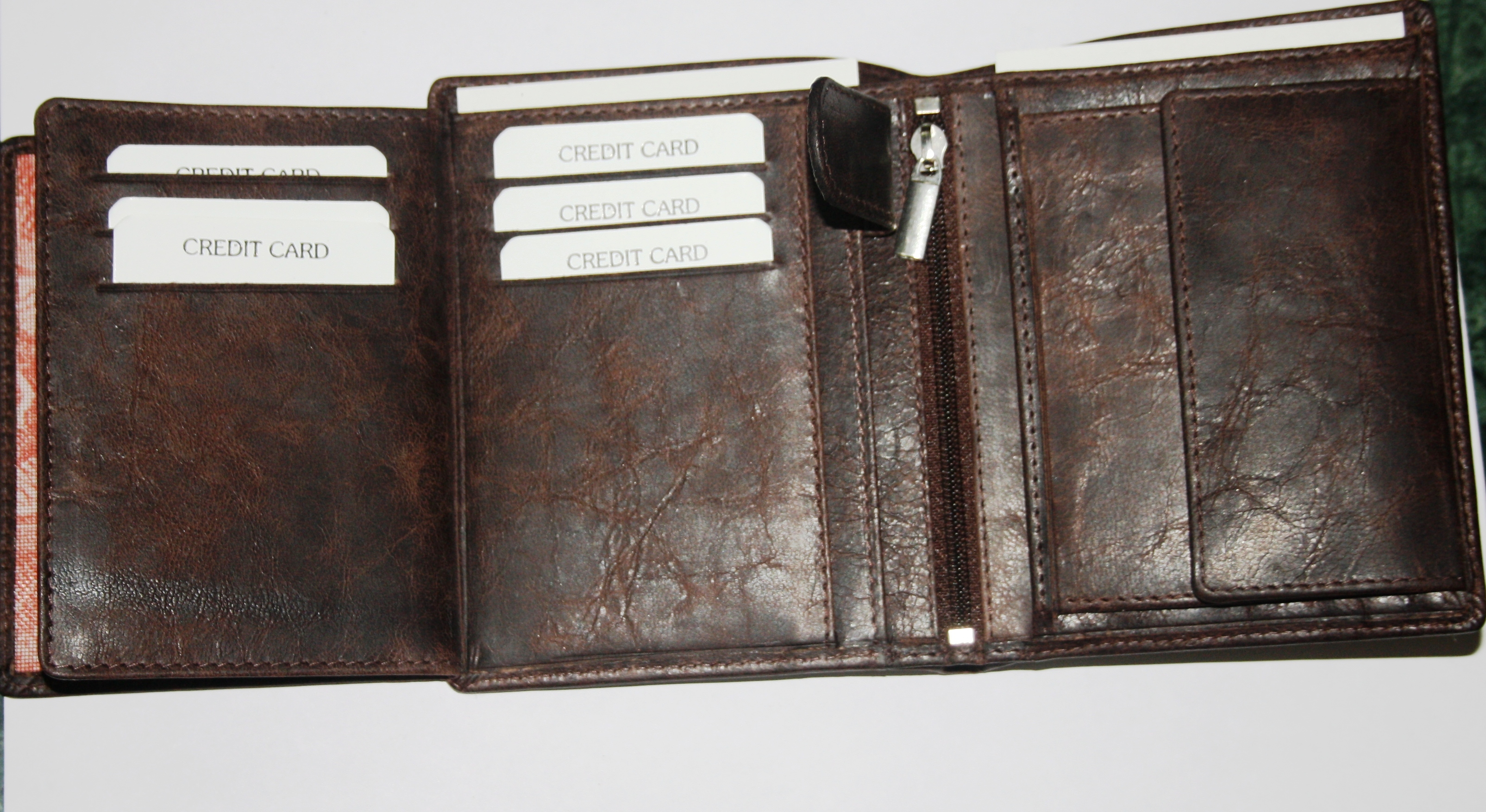 Leather Trifold Wallets
