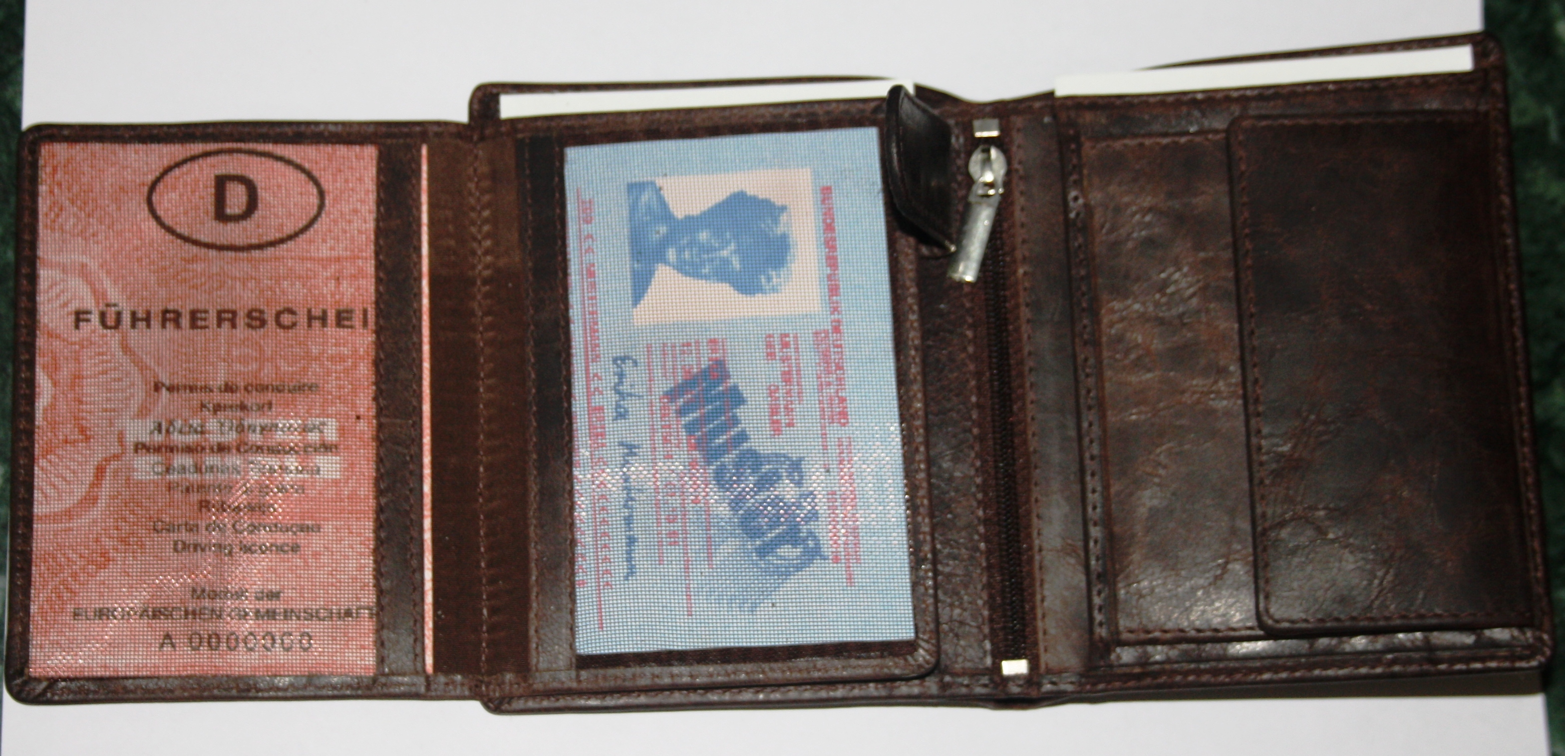 Leather Trifold Wallets