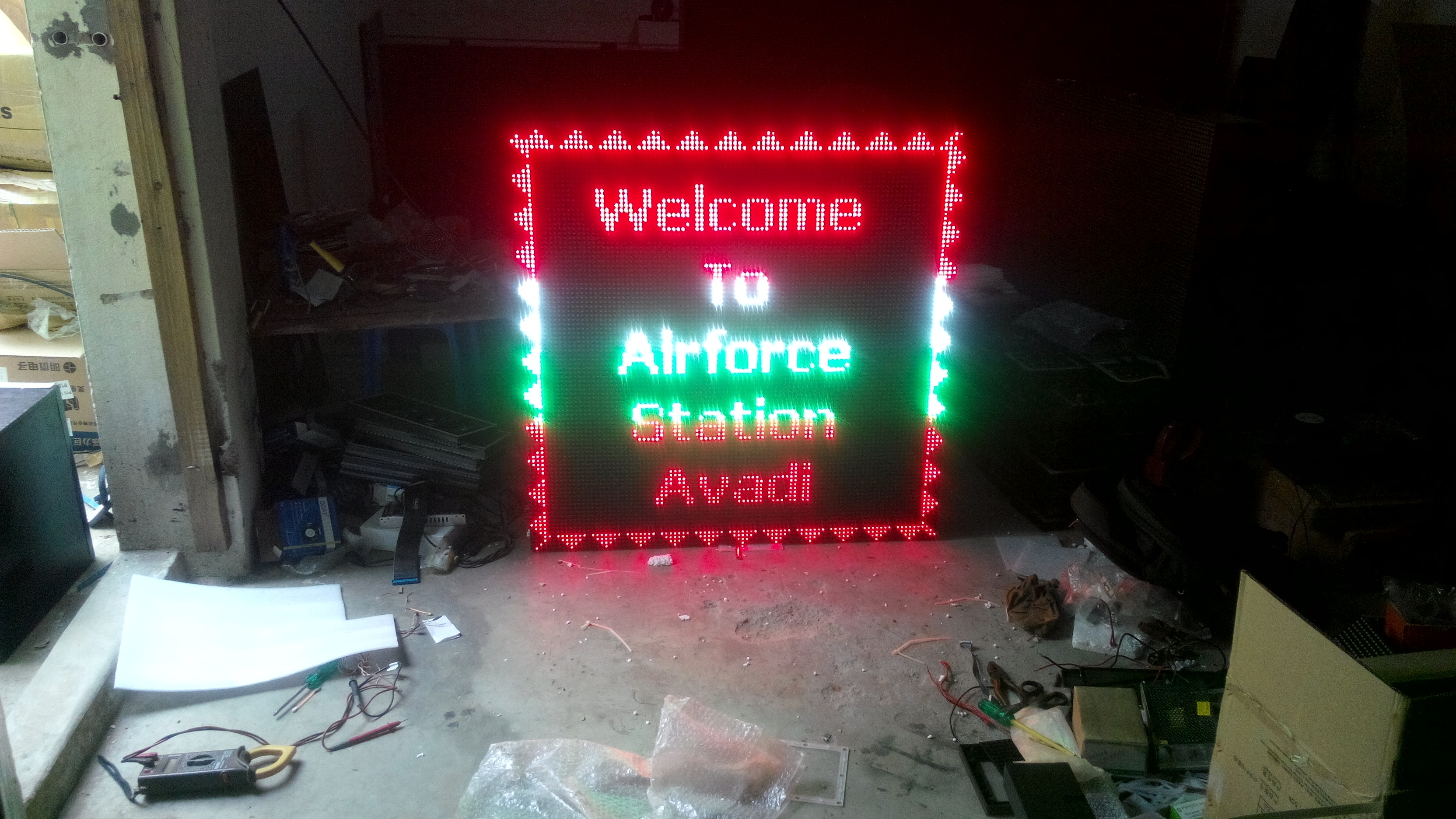 Single Color Led Display Board