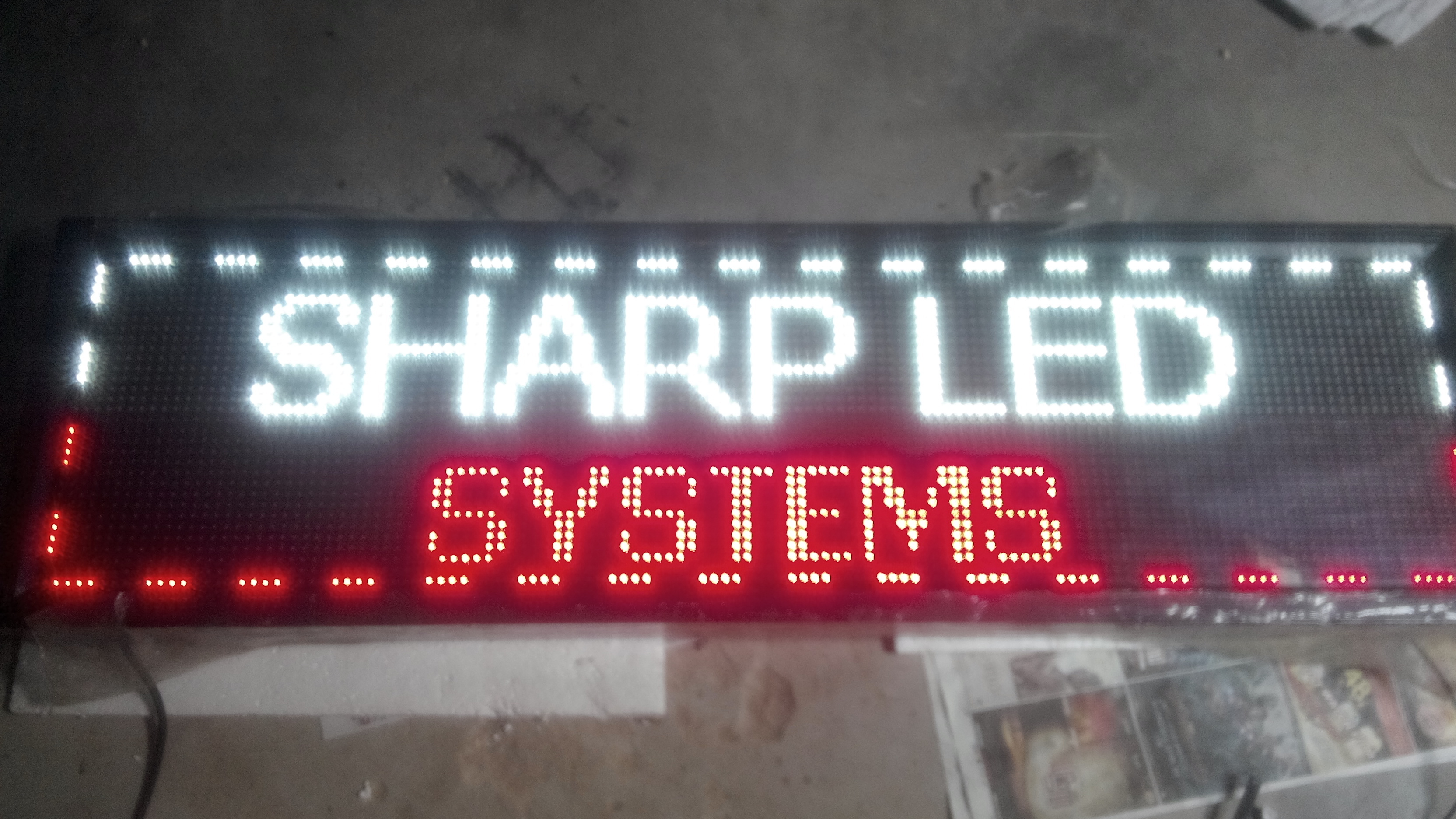 Single Color Led Display Board