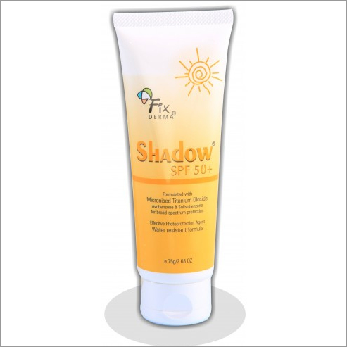 शैडो SPF 50 प्लस सनस्क्रीन क्रीम