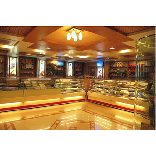 Glass Display Counter Application: To Be Used For Cold Items