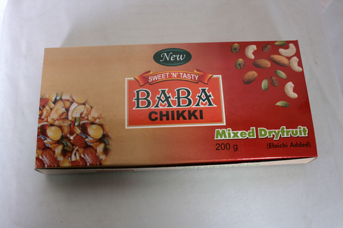 मिक्स्ड ड्राई फ्रूट चिकी