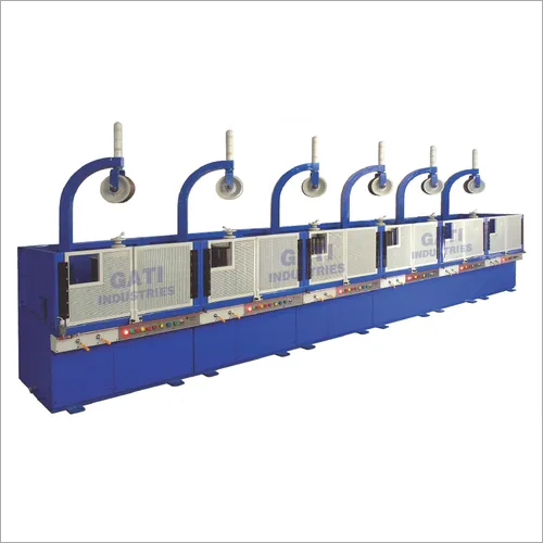 Automatic Wire Drawing Machine - Color: Green