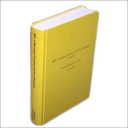 Hard Cover Book - Hardboard Material, Variable Dimensions, Yellow Color | Durable Cover, Neat Binding, Professional Look