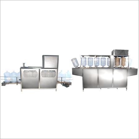स्वचालित rinsing, filling और capping मशीन