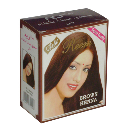 रीम हेयर कलर (ब्राउन हिना)
