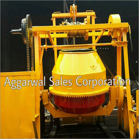 Concrete Mixer With Lift