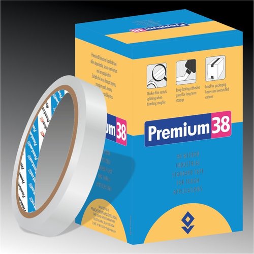 सुपर क्लियर सेलो टेप बॉक्स 38 माइक्रोन