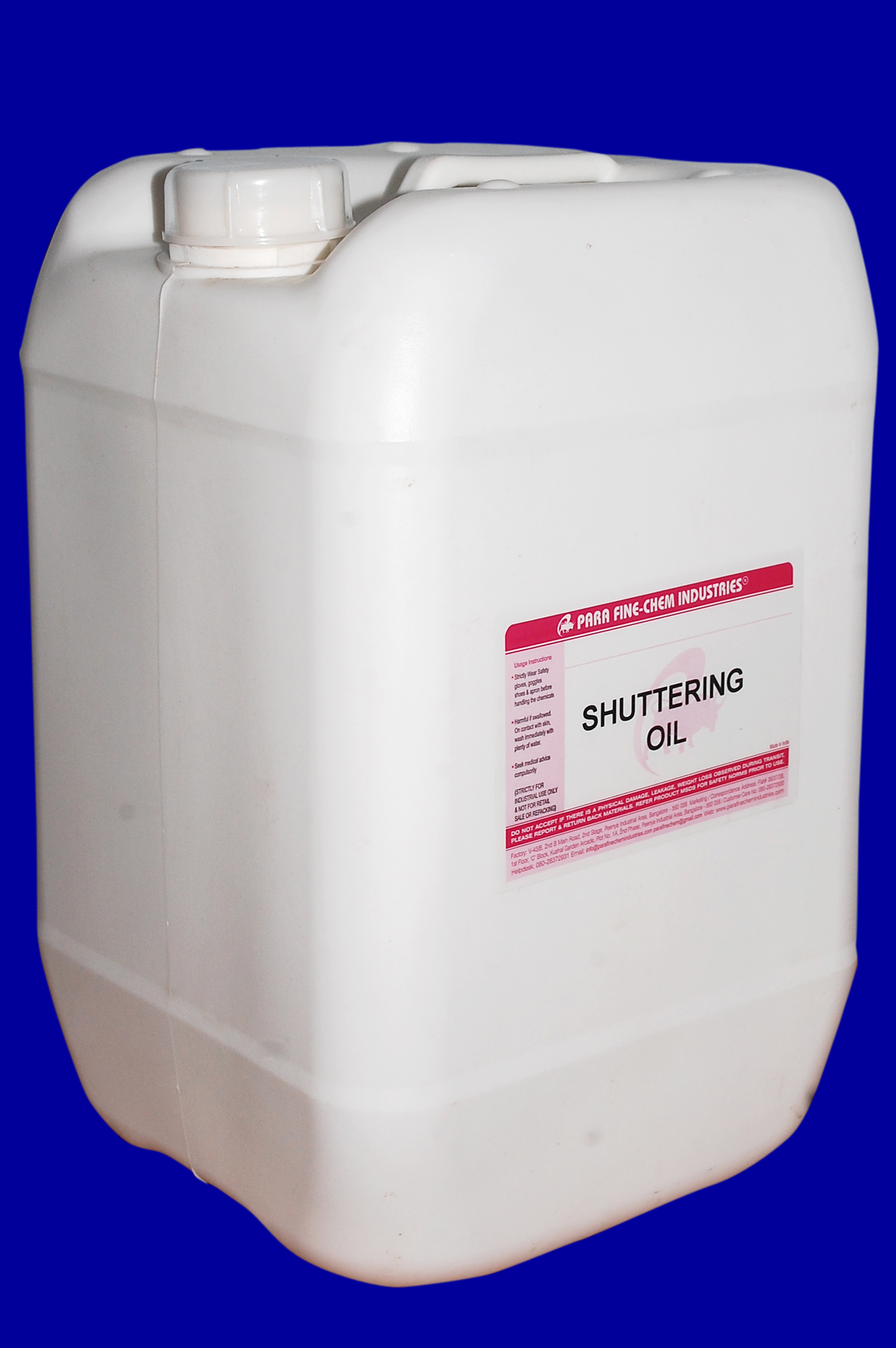Shuttering Release Oil